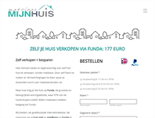 Tablet Screenshot of mijnhuismakelaardij.nl
